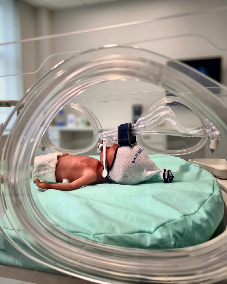 The InhalPlus Bypass System on a preterm infant model in an incubator